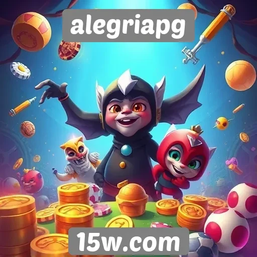Análise da variedade de jogos no site alegriapg